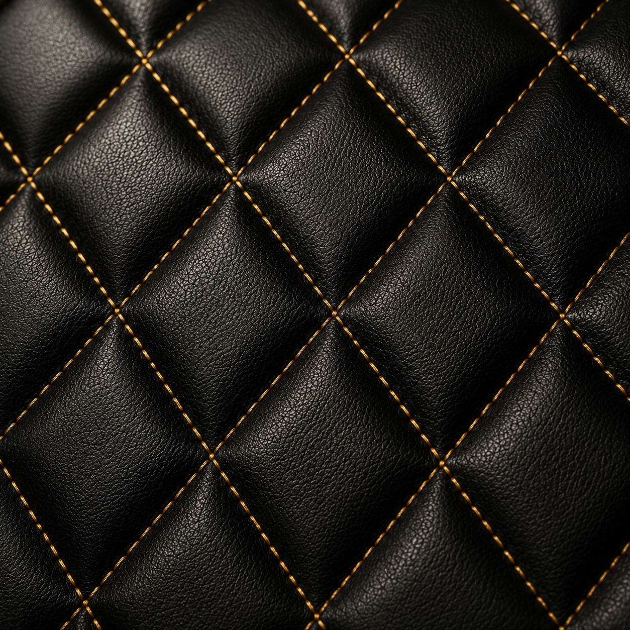 Elegant Gold Stitching