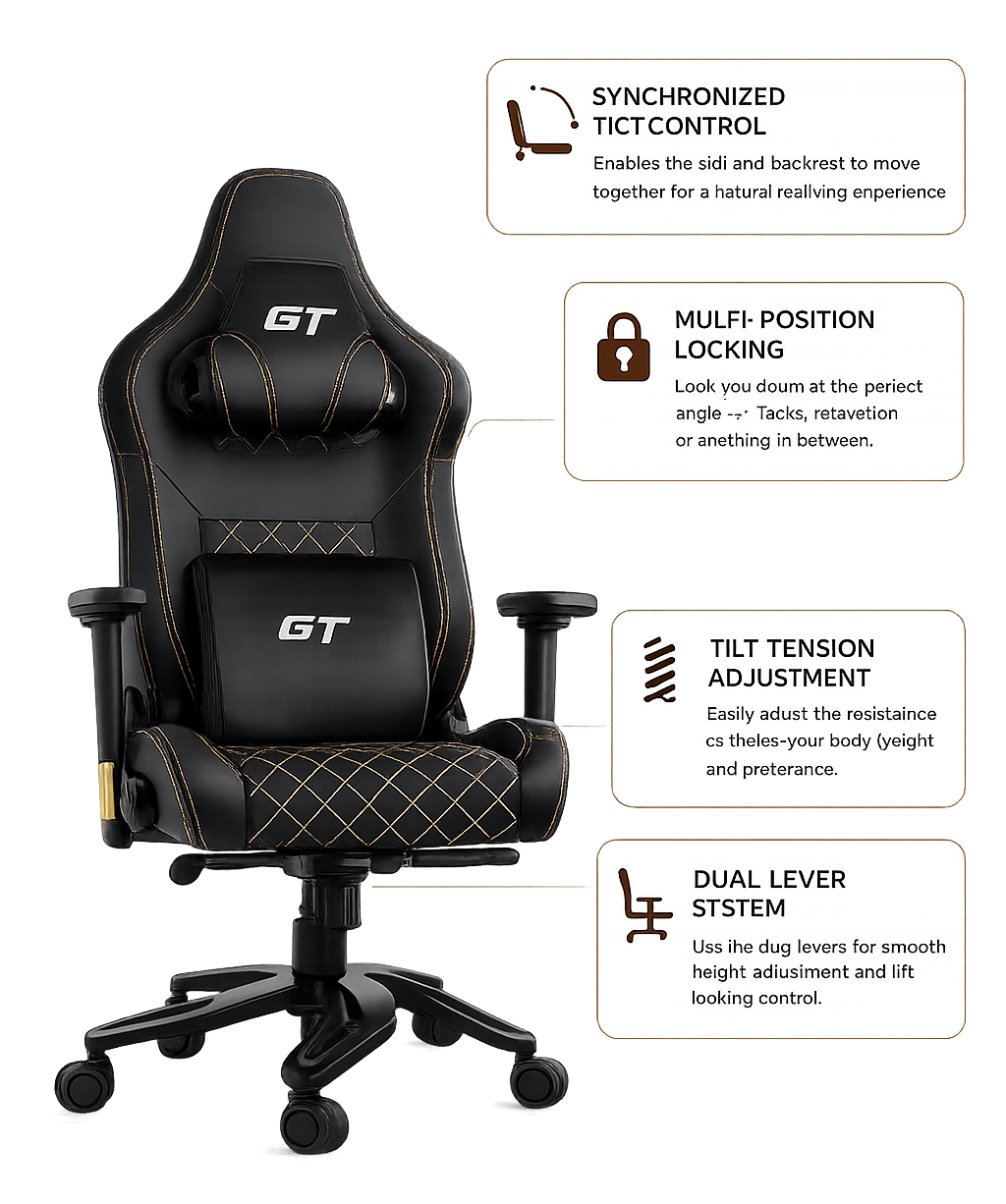 GT Throne Gaming Chair